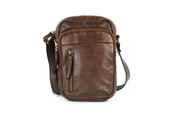 Bear Design Schoudertasje 'Karin' donkerbruin - CL 5243