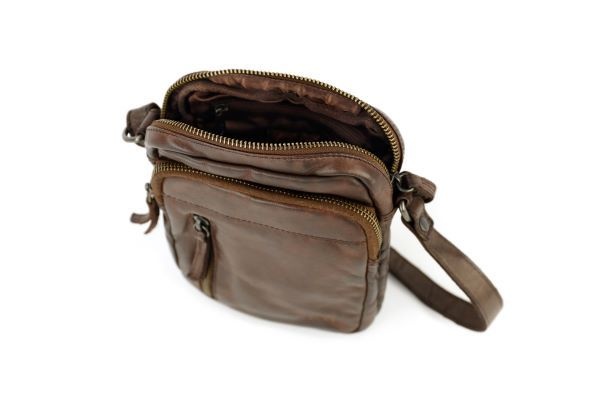 Bear Design Schoudertasje 'Karin' donkerbruin - CL 5243