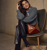 Spikes and Sparrow  Leren Crossbodytas – Lilla 587114