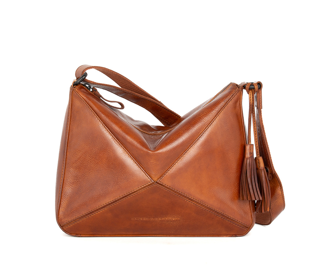 Spikes and Sparrow  Leren Crossbodytas – Lilla 587114