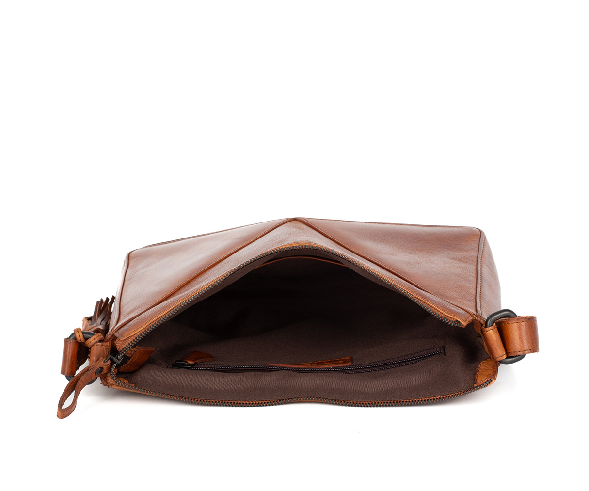 Spikes and Sparrow  Leren Crossbodytas – Lilla 587114