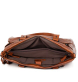 Spikes and Sparrow Leren Laptop Schoudertas – Chrissey  587270