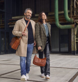 Spikes and Sparrow Leren Laptoptas – Ronn 581320