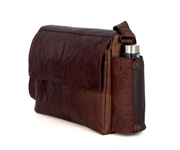 Spikes and Sparrow Leren Laptoptas – Ronn 581320