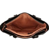 LouLou CELINE Chocolate Torte Gold – Luxe bruine leren werktas