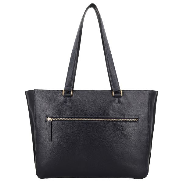 LouLou CELINE Dark Blue Gold –Luxe donker blauwe werktas