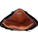 LouLou CELINE Dark Blue Gold –Luxe donker blauwe werktas