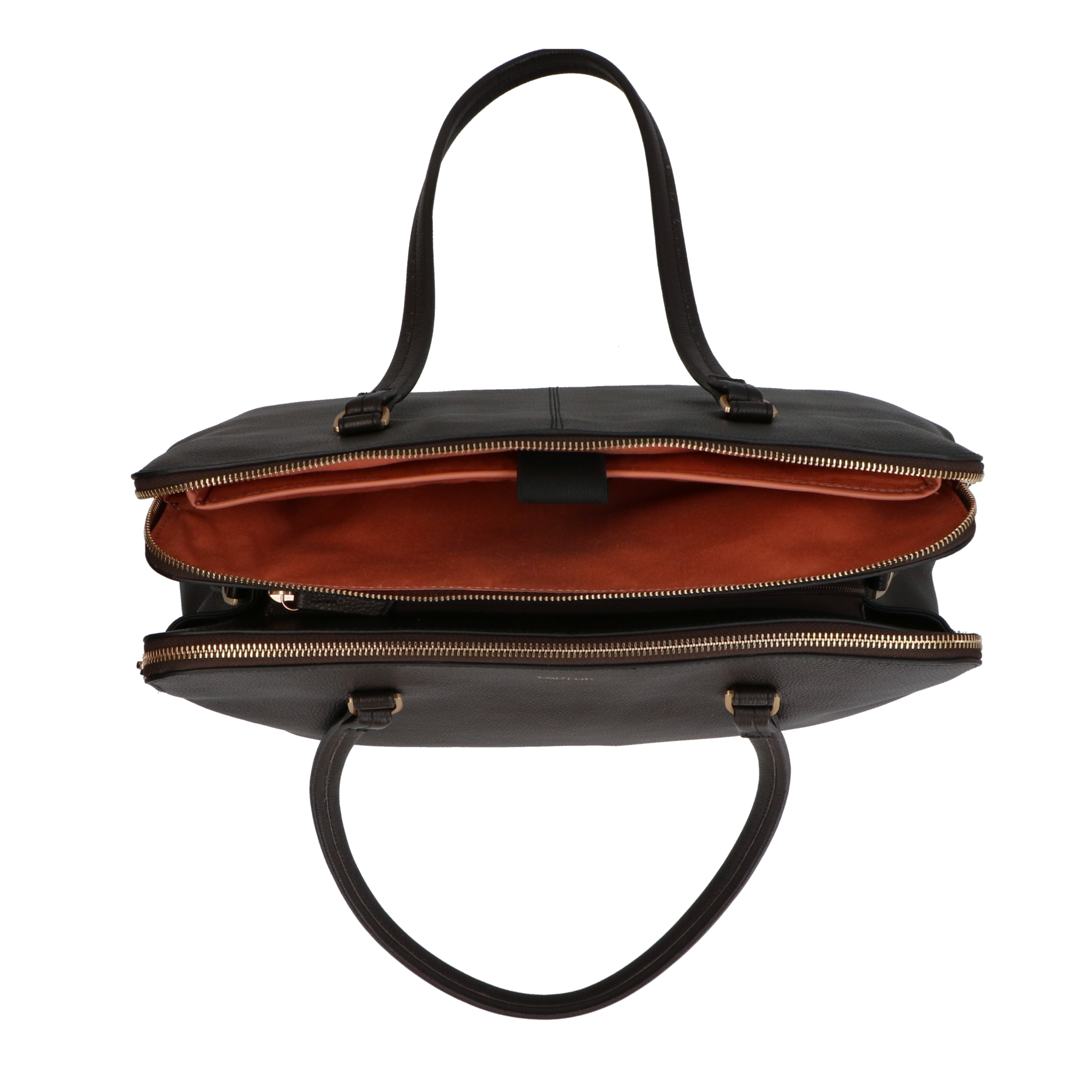 LouLou Laptop schoudertas OLIVIA chocolate torte