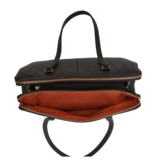 LouLou Laptop schoudertas OLIVIA chocolate torte