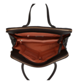 LouLou Laptop schoudertas OLIVIA chocolate torte