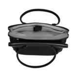 LouLou Laptop schoudertas OLIVIA in Black Gold