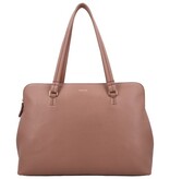 LouLou Laptop schoudertas OLIVIA Mocha