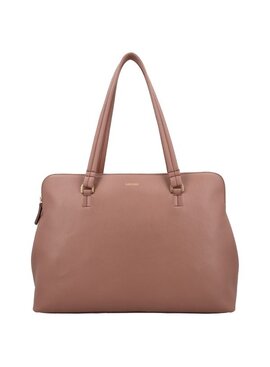 LouLou Laptop schoudertas OLIVIA Mocha