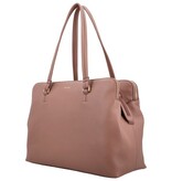 LouLou Laptop schoudertas OLIVIA Mocha