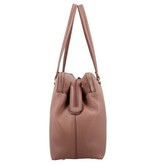 LouLou Laptop schoudertas OLIVIA Mocha