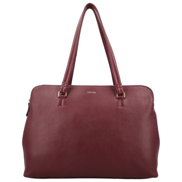 LouLou Laptop schoudertas OLIVIA Ruby