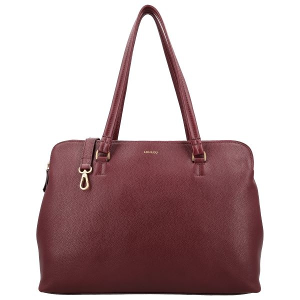 LouLou Laptop schoudertas OLIVIA Ruby