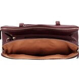 LouLou Laptop schoudertas OLIVIA Ruby