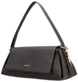 LouLou ISA Chocolade Torte Gold – Bruine leren overslagtas met gouden details