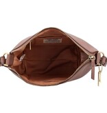 LouLou LOIS Mocha Mousse Gold – Zachtroze leren hobo / crossbody tas