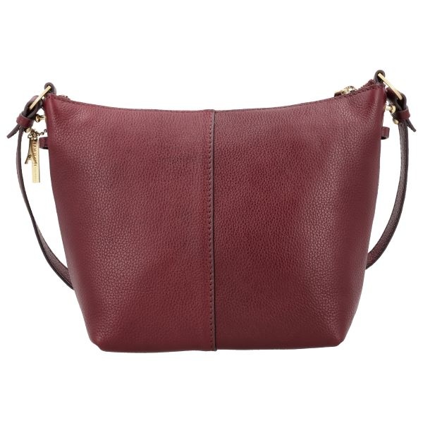 LouLou LOIS Ruby Gold – Ruby leren hobo / crossbody tas