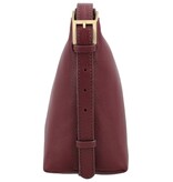 LouLou LOIS Ruby Gold – Ruby leren hobo / crossbody tas