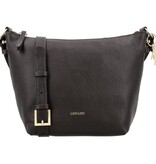LouLou LOIS Chocolade Torte Gold – Bruine leren hobo / crossbody tas