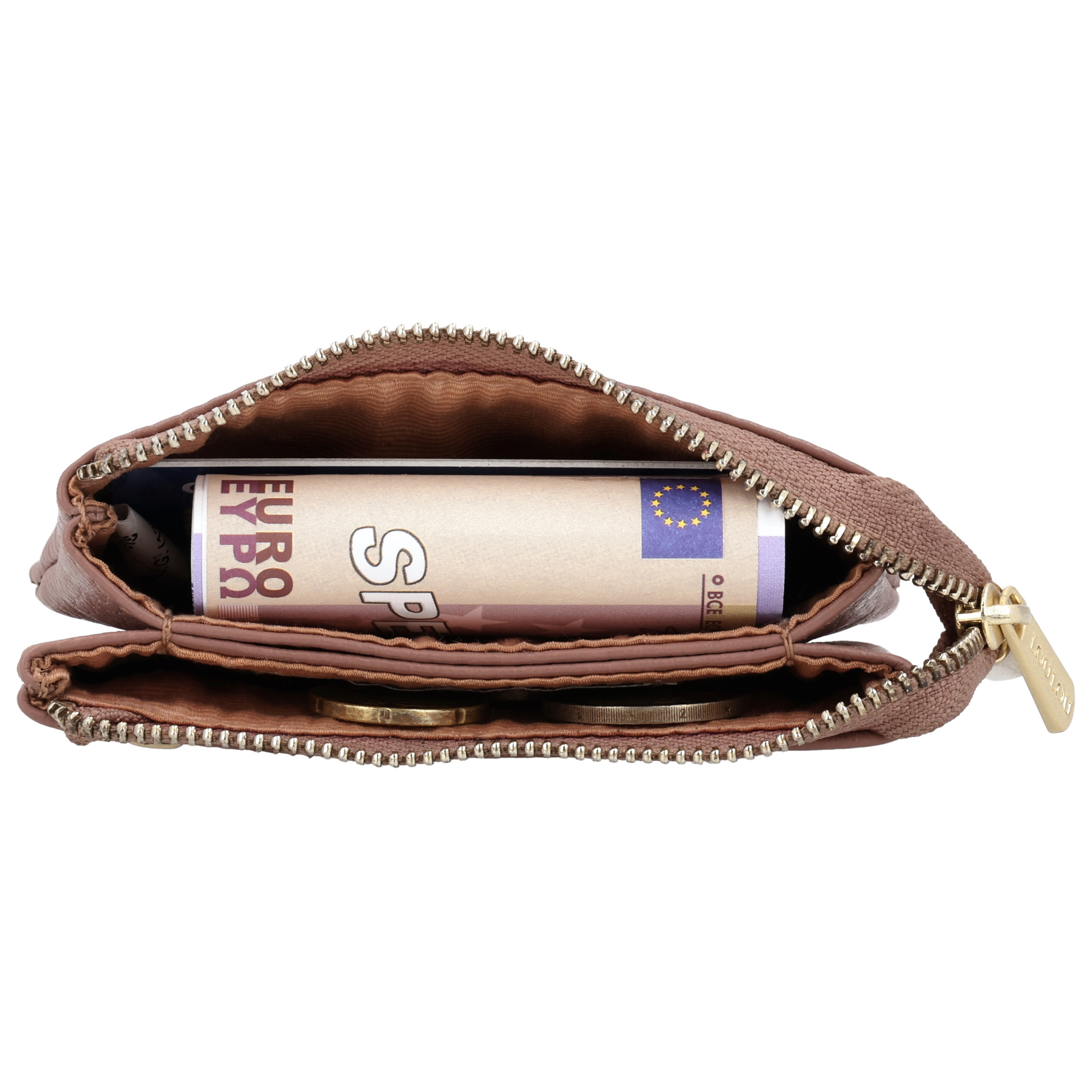 LouLou PETITE CAMILLE, mini etui Mocha