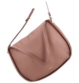 LouLou  LOU L Mocha Mousse Gold – leren shopper met gouden details