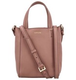 LouLou NAOMI Mocha Mousse Gold – roze crossbodytas met RFID