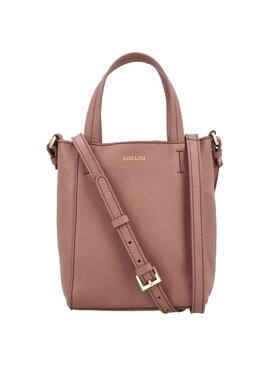 LouLou NAOMI Mocha Mousse Gold – roze crossbodytas met RFID LouLou NAOMI Mocha Mousse Gold – roze crossbodytas met RFID