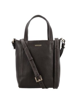 LouLou NAOMI Chocolate Torte Gold – bruine crossbodytas met RFID LouLou NAOMI Chocolate Torte Gold – bruine crossbodytas met RFID