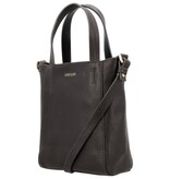 LouLou NAOMI Chocolate Torte Gold – bruine crossbodytas met RFID