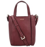 LouLou NAOMI Ruby Gold – rode crossbodytas met RFID