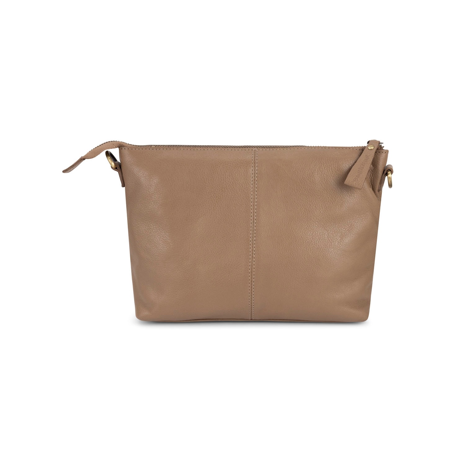 Bag2Bag Aulac – platte leren crossbody tas