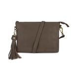 Bag2Bag Aulac – platte leren crossbody tas