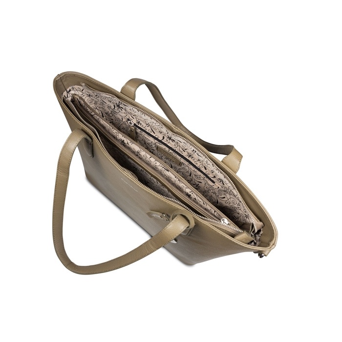 Bag2Bag Paris – stijlvolle leren shopper met laptopvak