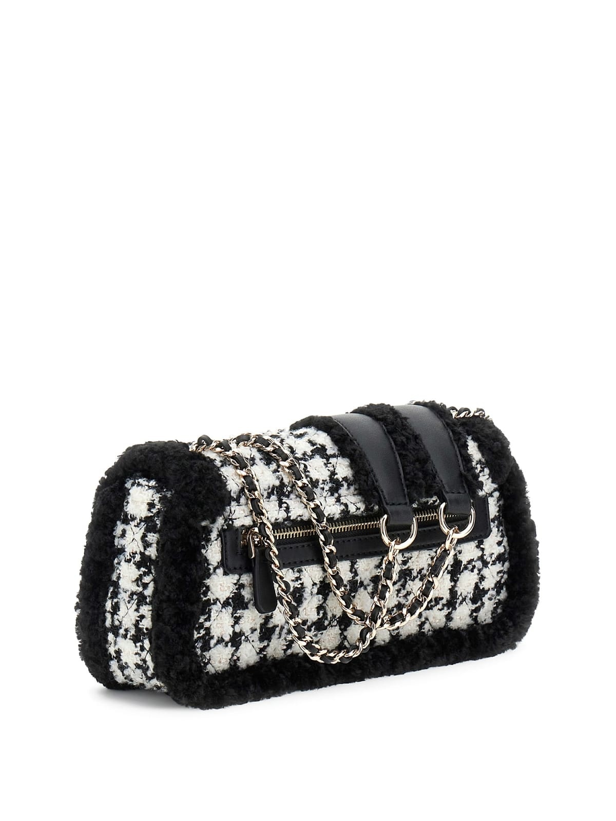 Guess Schoudertas Mini-crossbody Cristi pied-de-poule