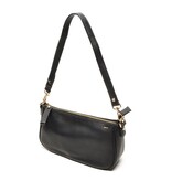Berba Leren Mini shoulderbag avignon 625-825-00 Zwart