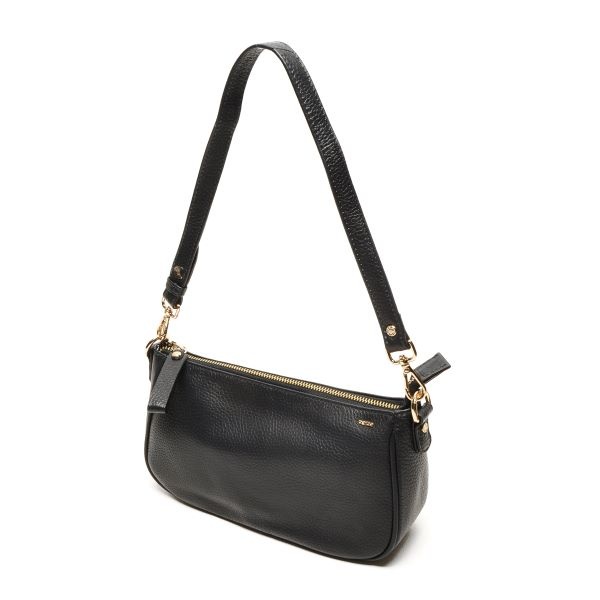 Berba Leren Mini shoulderbag avignon 625-825-00 Zwart