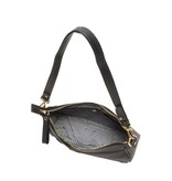 Berba Leren Mini shoulderbag avignon 625-825-00 Zwart
