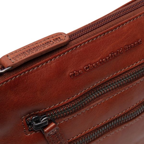 Chesterfield Leren Schoudertas Siena