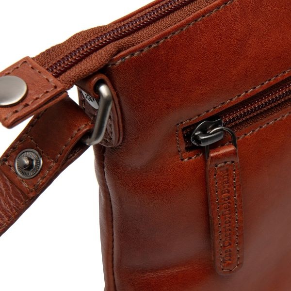 Chesterfield Leren Schoudertas Siena
