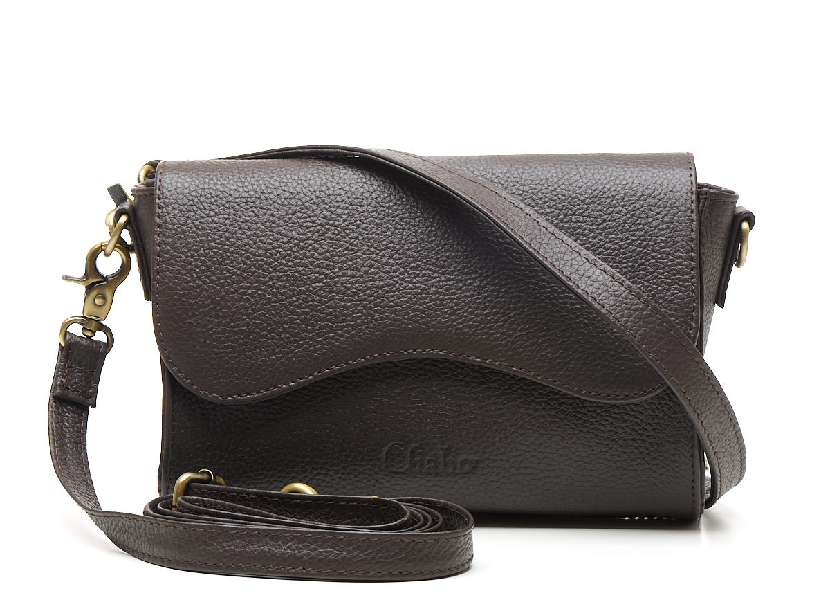 Chabo Schoudertas Britt Bag Black Chocolate