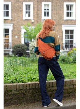 Healthy Back Bag Textured Nylon Pumpkin 6303-PK Small