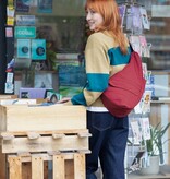 Healthy Back Bag Textured Nylon Garnet 6303-GA Small Healthy Back Bag Textured Nylon Garnet 6303-GA Small