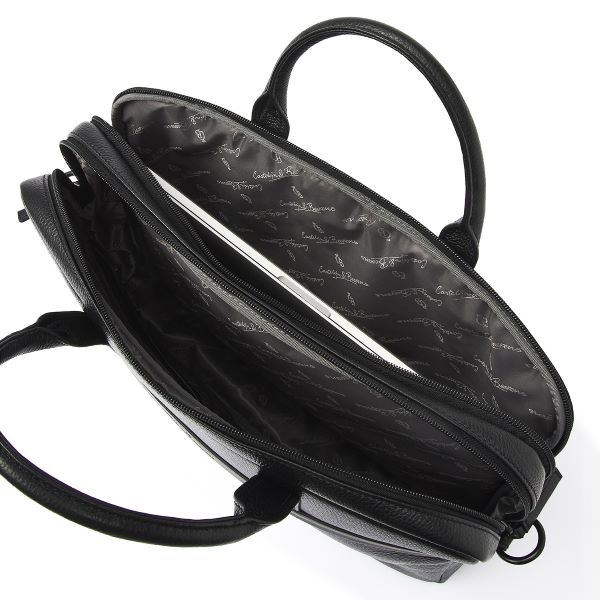 Castelijn & Beerens Moss Laptoptas 17" RFID | zwart