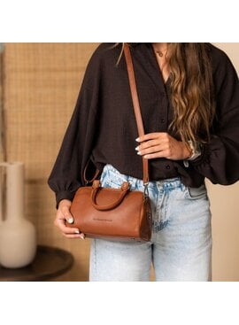 Chesterfield Leren Schoudertas Dalford