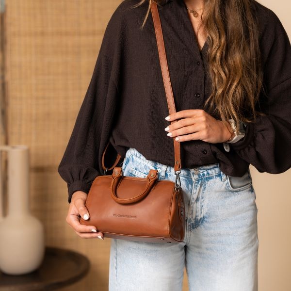 Chesterfield Leren Schoudertas Dalford
