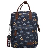 Zebra Trends Boys Rugzak bouwvoertuigen